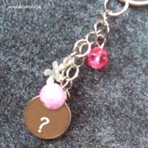 Create Name First Letter Key Chain Pix