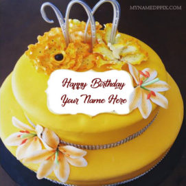 Write Name On Beautiful Birthday Cake For Sister Name Pictures