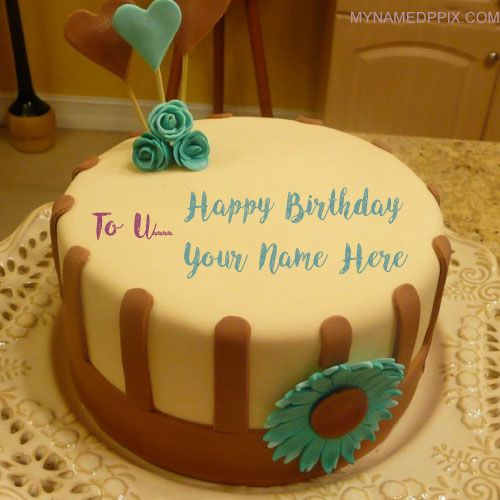 Write Name On Boyfriend Birthday Wishes Cake Pictures