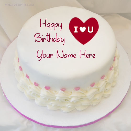 Write Name On Lover Birthday Wishes Cake Pictures