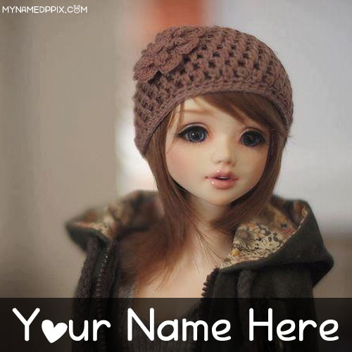 Beautiful Doll With Name Whatsapp Profile Photo