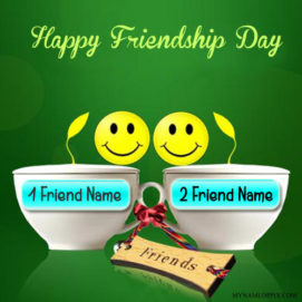 Happy Friendship Day Wishes Unique Name Image