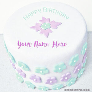 Unique Birthday Cake Wishes Name Image