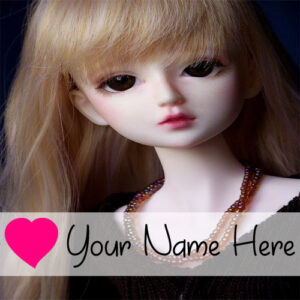 Write BF or GF Name Love Doll Profile Image