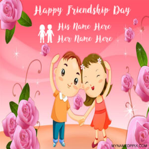 Best 2017 Happy Friendship Day Wishes Two Name Pictures