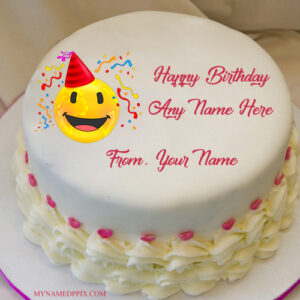 Emoji Birthday Cake Wishes Name Profile Pictures
