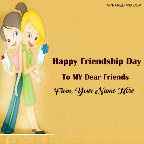 Friendship Day Name Wishes Cutest Girls Pictures