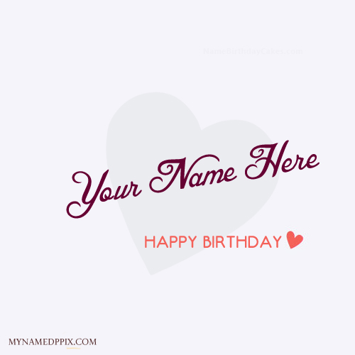 Happy Birthday Wishes Beautiful Name Wish Card Pictures