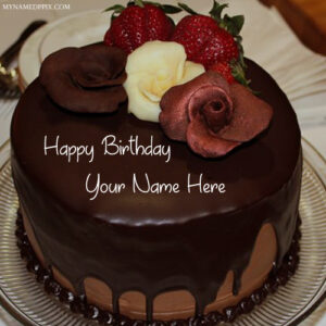 Special Name Wishes Happy Birthday Chocolate Cake Pics
