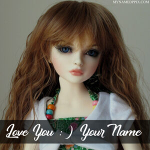 Write Boyfriend Name Love U Cute Doll Profile Image