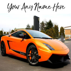 Cool Sports Car Name Print Whatsapp Profile Pictures