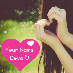 Write Name Love U Sweet Girl Profile Set Pictures