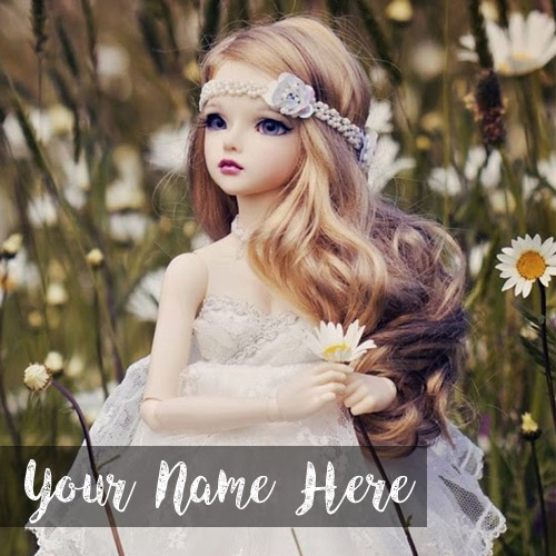 Awesome New Princess Doll Name Writing DP Profile Photo