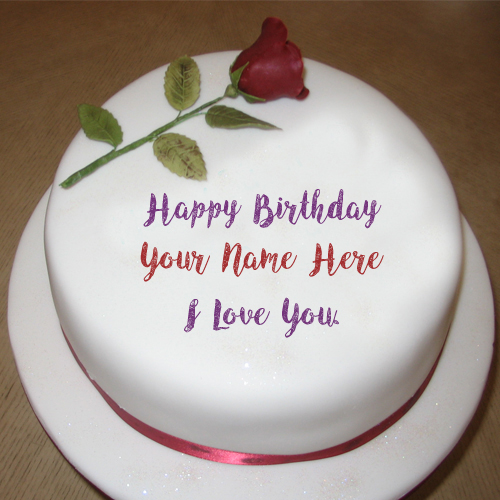 Love U Happy Birthday Cake Wishes Name Profile Pictures