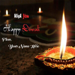 Wish U Happy Diwali E-Cards Name Wishes Picture Edit