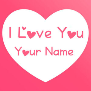 Write Name Love U Heart Pictures Profile Set Name Edit