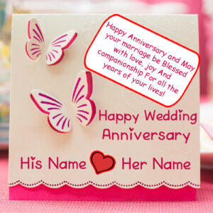 Unique Wedding Anniversary Card Names Wishes Profile Pics