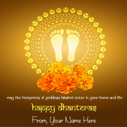 Write Name Happy Dhanteras Wishes Pictures Edit Online