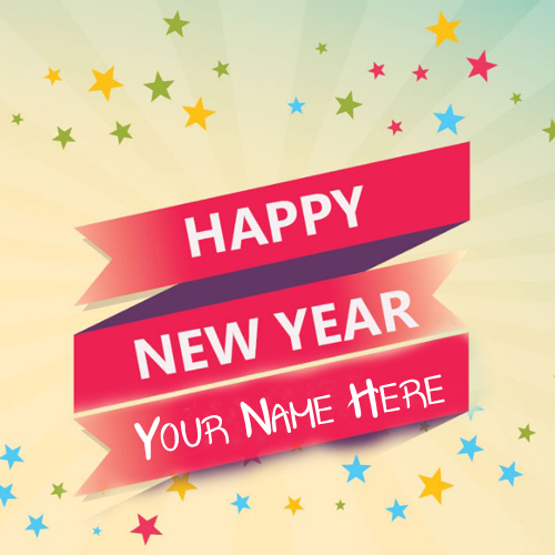 Unique Best New Year 2018 Wishes Picture Sent Name Write