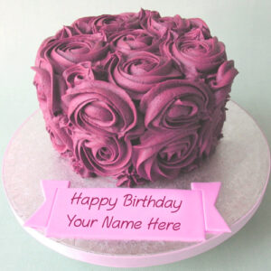 Flowers Birthday Cake Name Wishes Best Profile Status Whatsapp