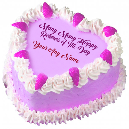 Write Name On Birthday Cake Images For Whatsapp
