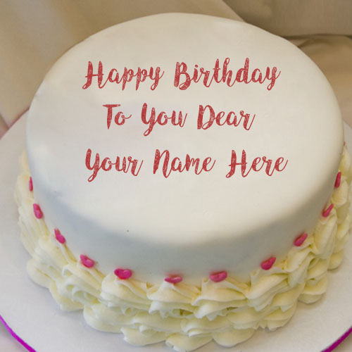 Custom Name Text Write Birthday Cake Whatsapp Status Pictures