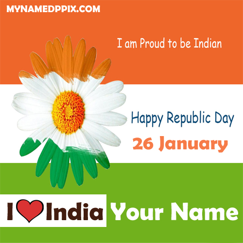 Indian Republic Day Facebook Whatsapp Profile Status Name Image