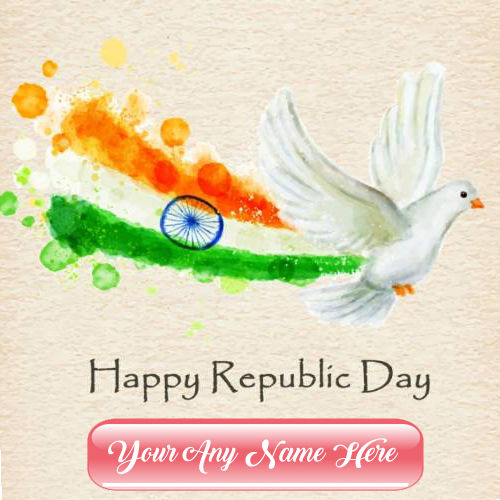 Print Name Happy Republic Day Image Sent Status Online Free