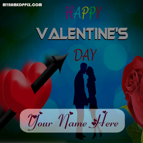 Special Valentines Day Love Greeting Card Name Write Images