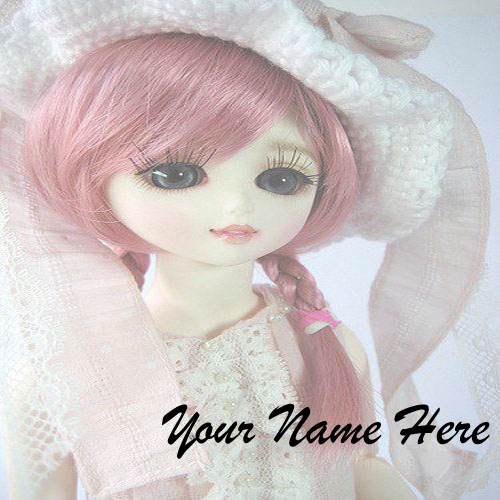 Write Name Cute Doll Whatsapp Profile Status Picture Edit Online