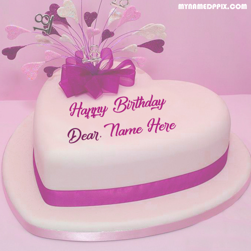 Write Name Happy Birthday Beautiful Cake Status Pictures