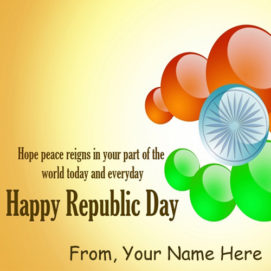 Write Name India Happy Republic Day Quotes Whatsapp Status