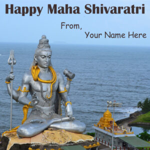 Latest Maha Shivaratri HD Name Edit Wishes Pictures Create Online