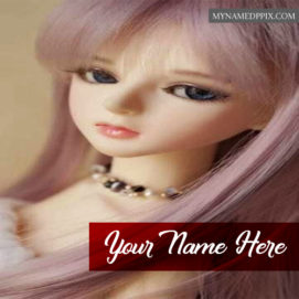 Photo Edit Barbie Doll Beautiful Name Facebook Profile Image