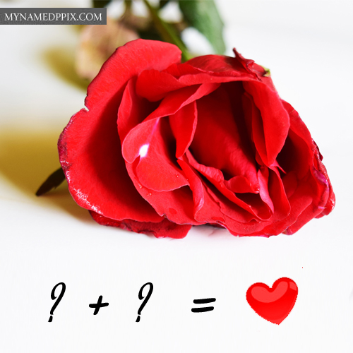 Red Rose Love Profile Alphabet Combination Couple Images