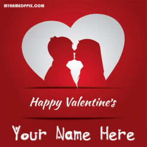 Write Name 2018 Happy Valentines Day Love Greeting Card Pictures