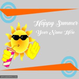 Cool Sun Happy Summer Profile Pictures Write Name Images