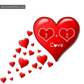 Love Heart Alphabet Letters Profile Images Write Names