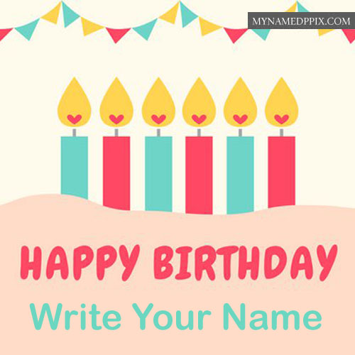 Happy Birthday Greeting Card Name Writing Pictures Send Online