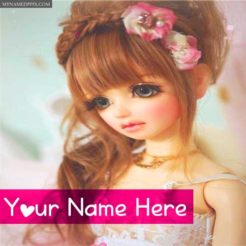 New Beautiful Barbie Doll Profile Write Name Pictures Create_500X500
