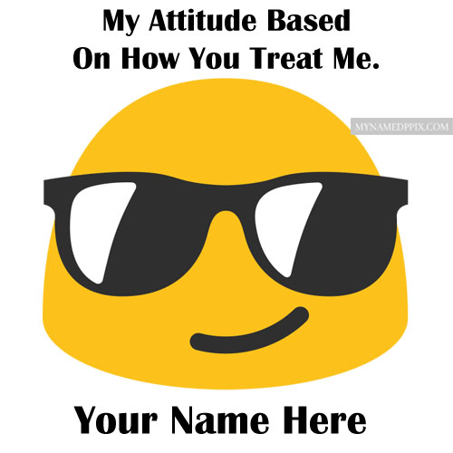 Write Name Emoji Attitude Status Image Quotes Profile Pic Free