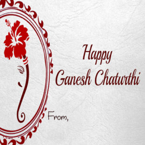Create Greeting Card Ganesh Chaturthi Wishes Name Status Image