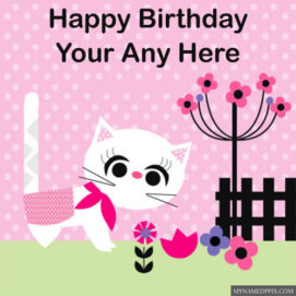 Write Name Birthday Cute Greeting Card Pictures Online Edit Names