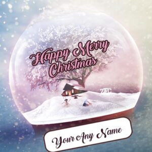 Merry Christmas Day Wishes Special Unique Name Write Photos