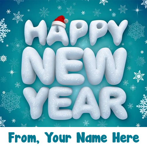 Write Name 2019 Happy New Year Wishes Greeting Card Pictures