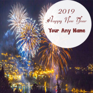 Awesome Happy New Year 2019 Name Write Firework Pictures