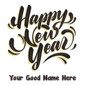 Write Name New Year 2019 Wishes Picture Download Free
