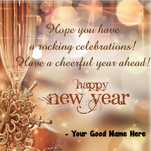 Create Happy New Year 2019 Wishes Name Write Picture Send_500X500