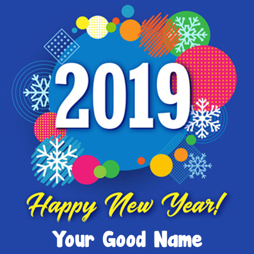 Happy New Year 2019 Name Create HD Pictures Download