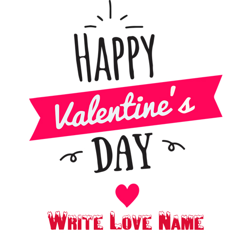 Amazing Love Name Special Valentines Day Picture Sending